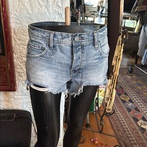 Denim Distressed Women's Shorts